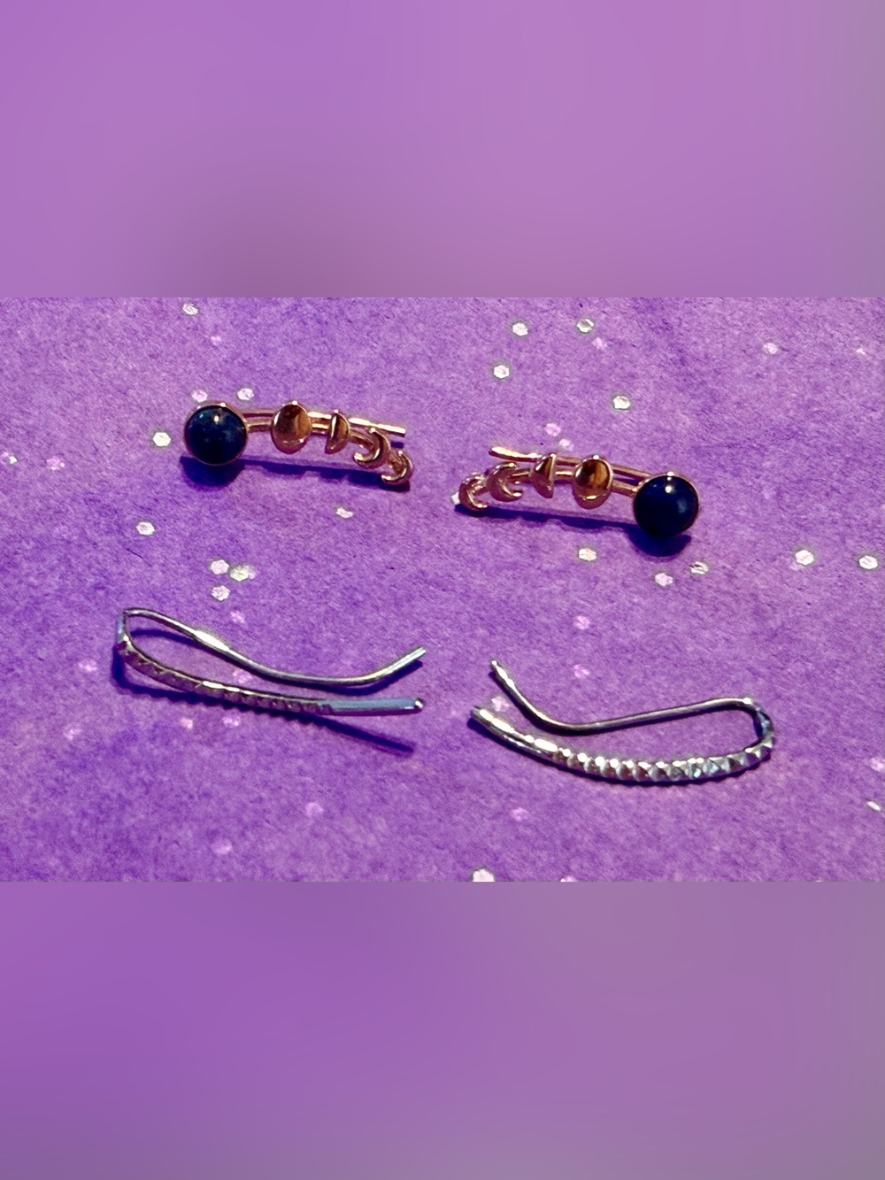 Set of Two Women’s Ear Climbers